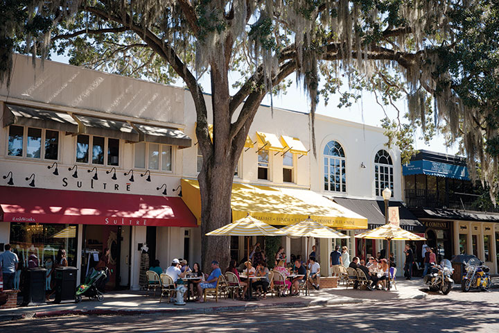 Downtown Winter Park, Florida.