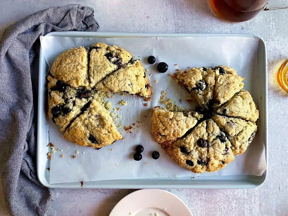 Easy Blueberry Scones